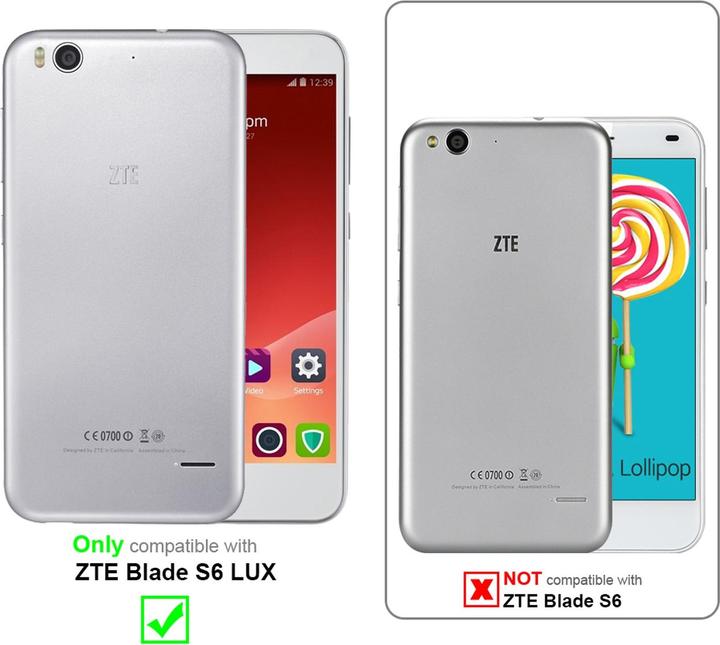 Produktbild Cadorabo TPU S-Line Cover (ZTE Blade S6 Lux)