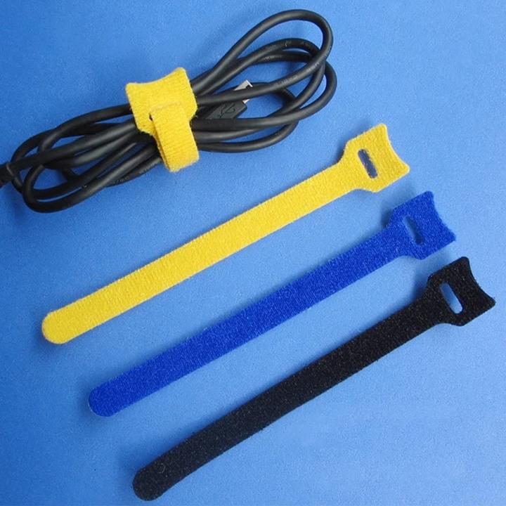 Produktbild Techly 109528 (Klettkabelbinder, 12 mm, 10 Stk.)