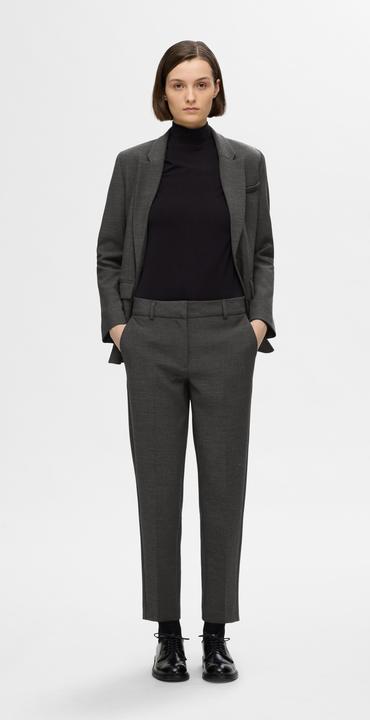 Produktbild Selected Femme Slfrita-Ria Mw Crop Pant Dgm Noos (40)
