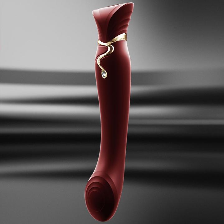 Actual product image Curve Toys Queen G-Spot PulseWave Vibrator