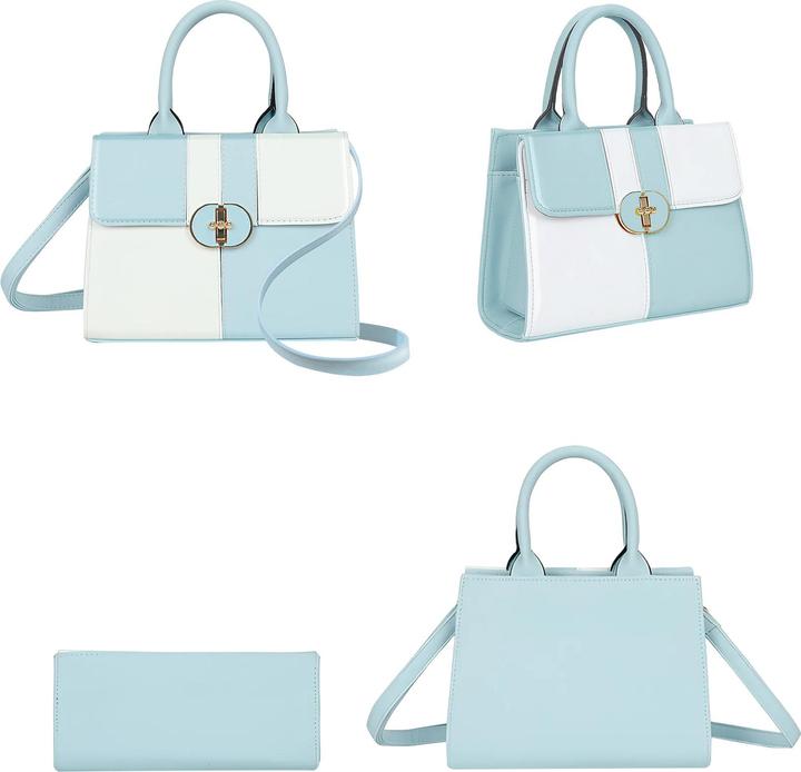 Produktbild Gallantry C-0184-LBLUEWHITE Handtasche