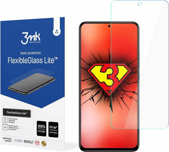 Immagine prodotto 3MK hybrid glass Flexible 2.5D Lite for Xiaomi Redmi Note 11 Pro 5G / Pro+ 5G (1 Pezzo/i, Xiaomi Redmi Note 11 Pro 5G)