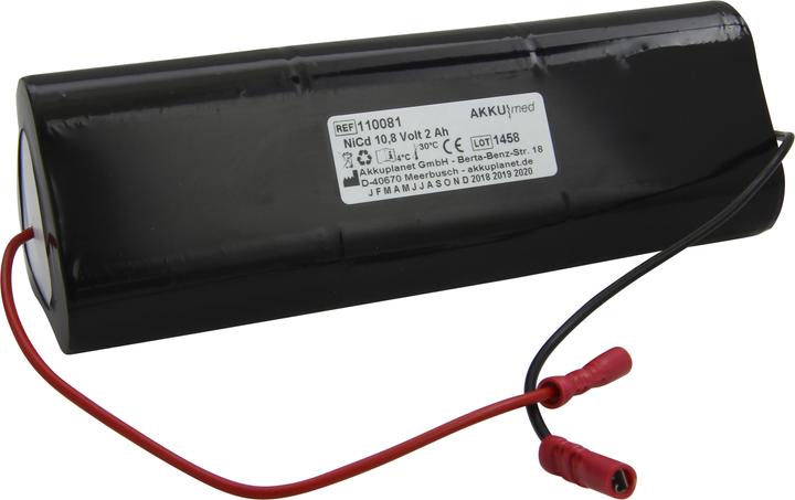 XCell NC Akku passend für Trimed AC Tester CE Konform (1 Stk., Gerätespezifisch, 2000 mAh, Akku)