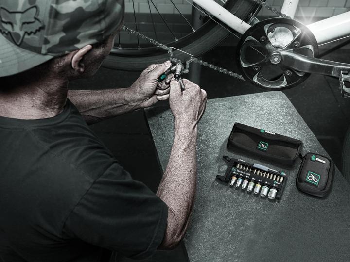 Actual product image Wera Bicycle Set 3 A (TX20x25, TX30x25, TORX25X25, PH2X 25mm, 4.0x25, TX10x25, T27x25mm, 851/1 Z PH: 1 x PH 1x25, TX15x25)