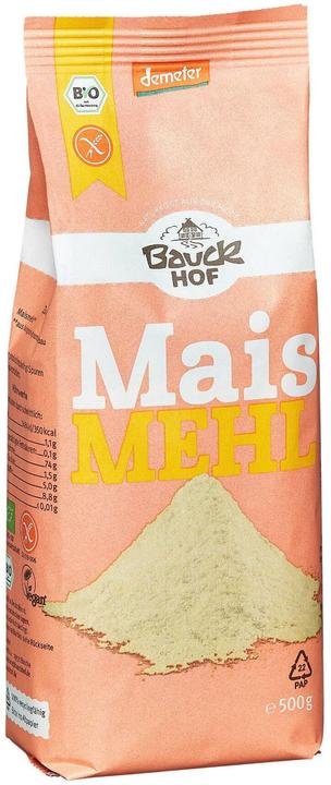 Actual product image Bauckhof Corn flour gluten free organic (500 g)