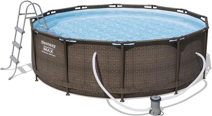 Image du produit Bestway Steel Pro Max Pool Set Deluxe (Ø 366 x 100 cm)