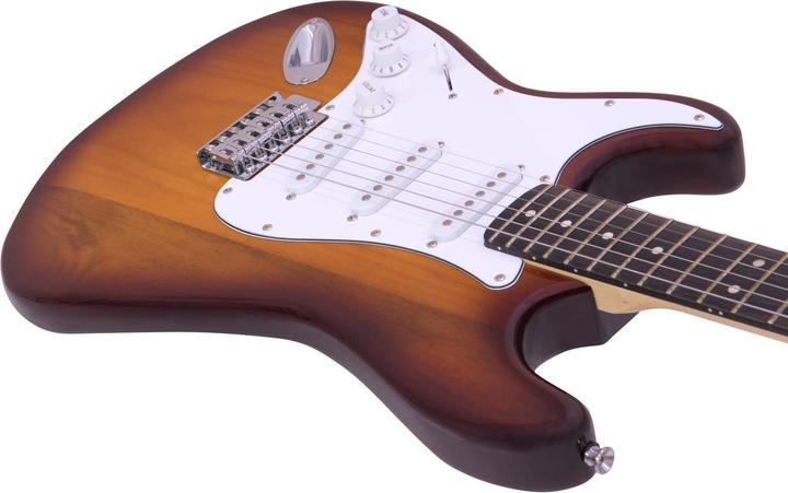Productafbeelding Dimavery ST-203 elektrische gitaar LH, sunburst (Elektrische gitaar)