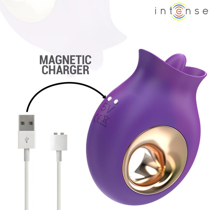 Image du produit Intense Stimulateur Clitoridien Tuli 9 Vibrations & 9 Oscillations Violet