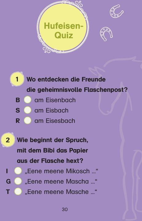 Actual product image Bibi & Tina: Die geheimnisvolle Flaschenpost (German, Bornstädt, Matthias from, 2021)
