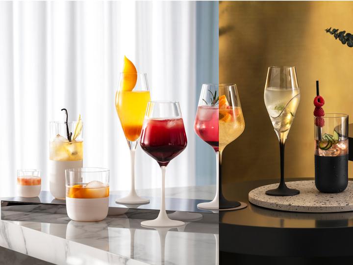 Produktbild Villeroy & Boch Weissweinglas, Set 4tlg. Manufacture Rock blanc (38 cl, 4 Gläser, Weissweingläser)
