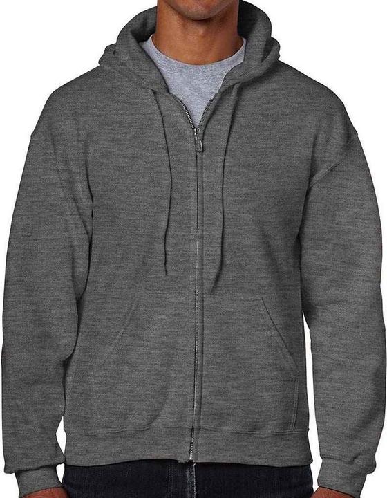 Produktbild Gildan Hoodie mit durchgehendem Reissverschluss (XL)