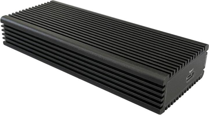 Actual product image LC-Power LC-M2-C-NVME-2X2-RAID USB-C housing for NVMe-M.2 retail (M.2 2280)