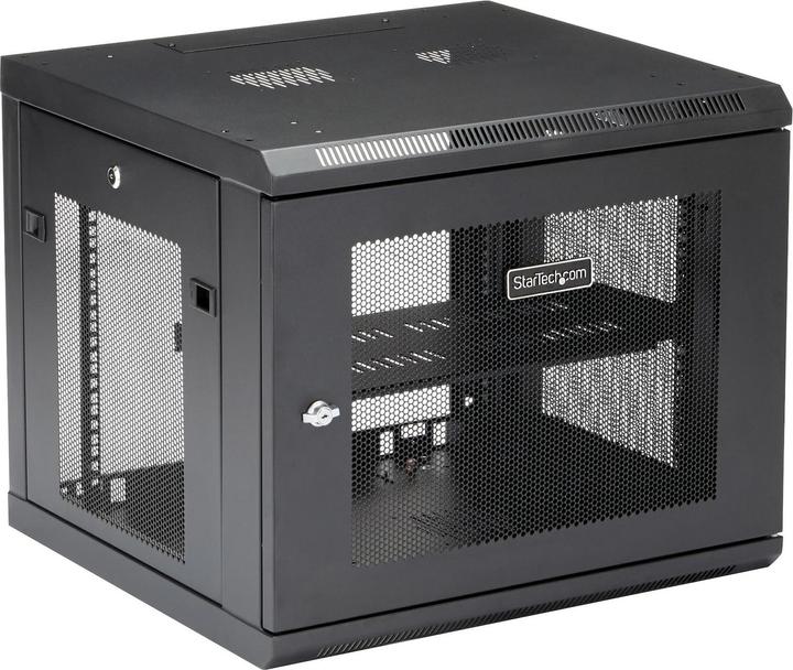 StarTech 9U Wall-Mount Rack (10.86 RU, 19 inch rack)