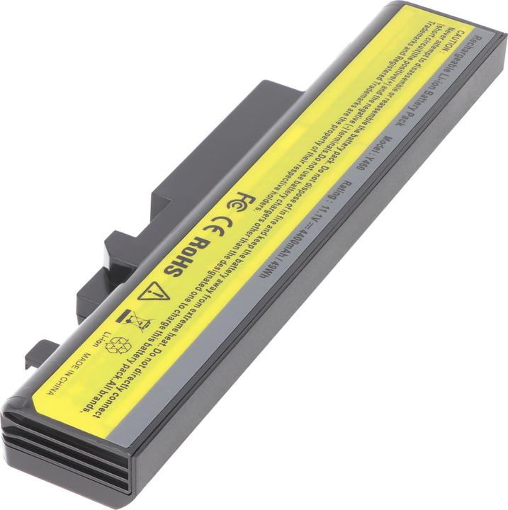 Actual product image Lenovo Battery IdeaPad Y460, Y560 (6 Cells, 4400 mAh)