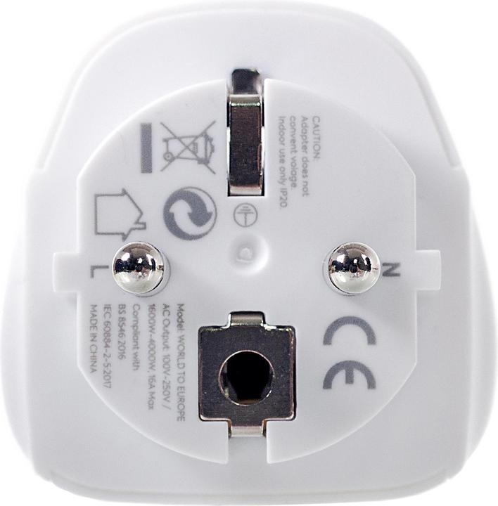 Produktbild Lifeventure World to Europe Travel Adaptor