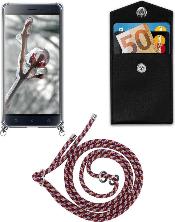 Produktbild Cadorabo TPU Handy Kette SILBER Cover