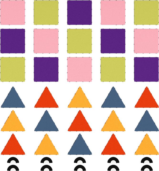 Tukluk Colourful mat kit