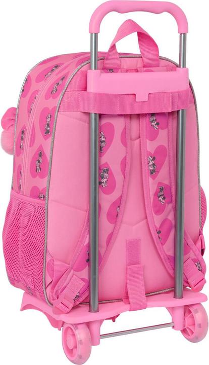 Produktbild Minnie Mouse Schulrucksack mit Rädern Loving Rosa 33 x 42 x 14 cm