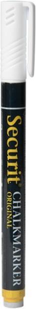 Produktbild Securit Chalk Marker (Weiss, 1 mm, 4 x)