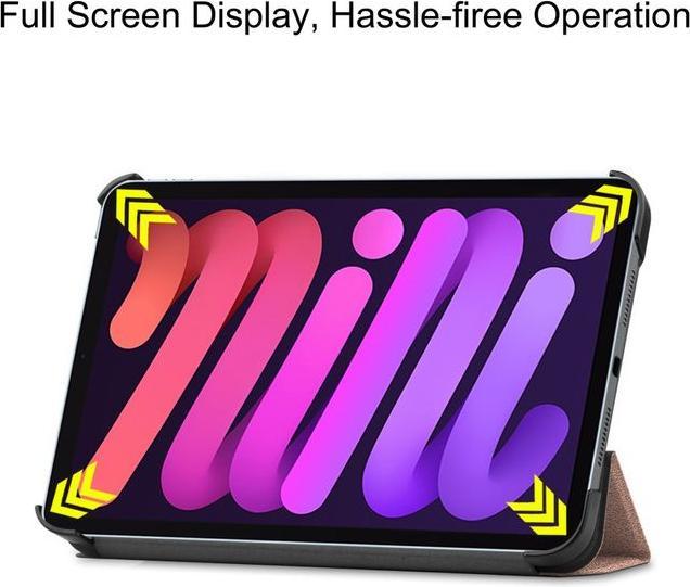Produktbild MU Classic Dreifach faltbare Leder Hülle (iPad mini 6)