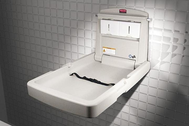 Rubbermaid Station de change bébé FG781988LPLAT verticale