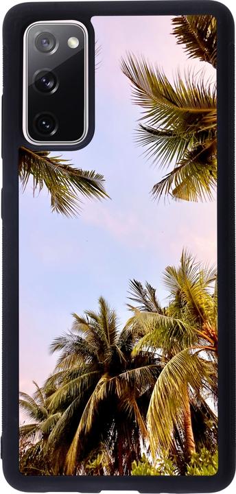 Immagine prodotto PhoneLook Cover in silicone nero Estate 2023 palma vibrante (Samsung Galaxy S20 FE 5G)