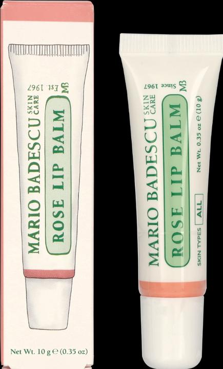 Actual product image Mario Badescu Rose Lip Balm (Balm, 10 ml)