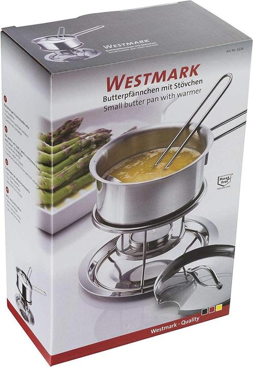Actual product image Westmark Butter pan with warmer (Frying pan, Stainless steel)