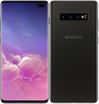Samsung Galaxy S10+ (512 Go, Ceramic Black, 6.40", Double SIM hybride, 16 Mpx, 4G)