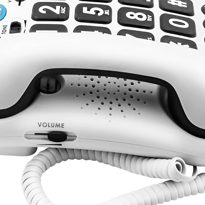 Actual product image Geemarc AmpliPOWER 40 hearing impaired telephone (white)