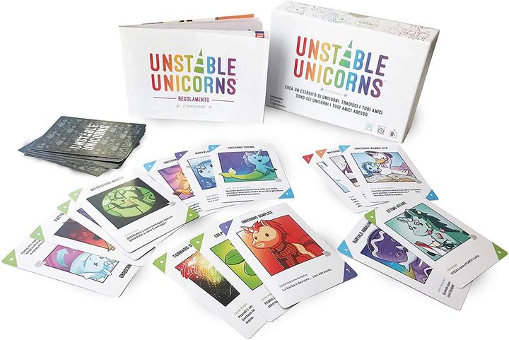 Actual product image Asmodée ASMODEE 8567- Unstable Unicorns (Italian)
