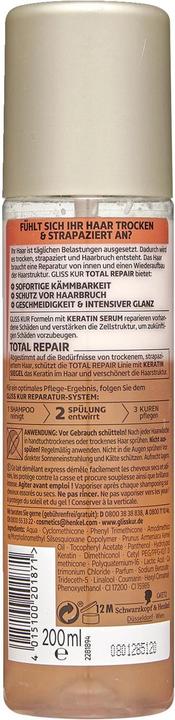 Image du produit Schwarzkopf Réparation totale de Gliss Cure (200 ml)