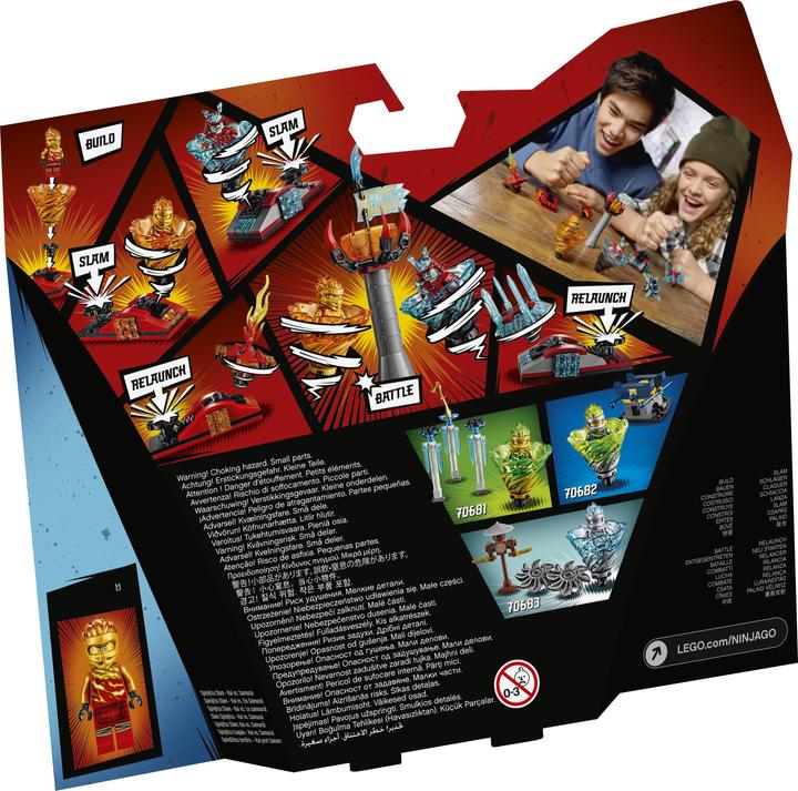 Produktbild LEGO Spinjitzu Slam Kai vs. Eis-Samurai (70684, LEGO Ninjago)