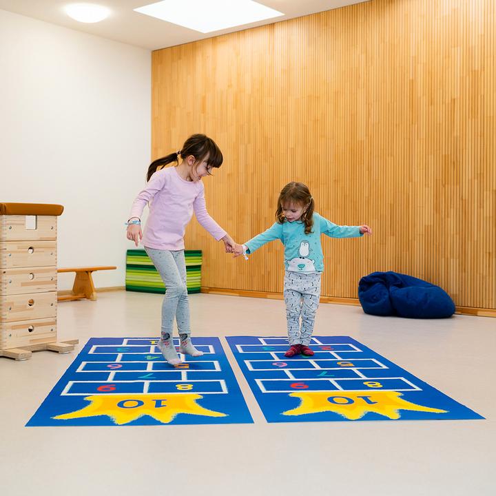 Actual product image Würfelwelt Play Carpet Bouncy King