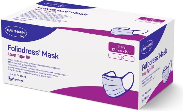 Foliodress Mask Loop Typ IIR 50 (Classe di protezione 1, 50 x)