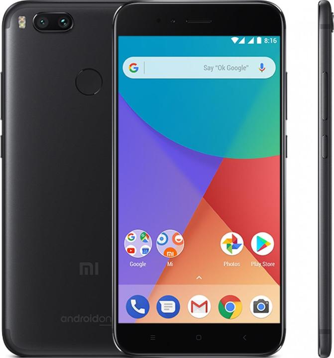 Image du produit Xiaomi Mi A1 (64 Go, Noir, 5.50", Double SIM hybride, 12 Mpx, 4G)
