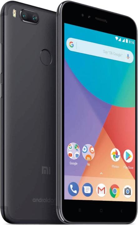 Image du produit Xiaomi Mi A1 (64 Go, Noir, 5.50", Double SIM hybride, 12 Mpx, 4G)