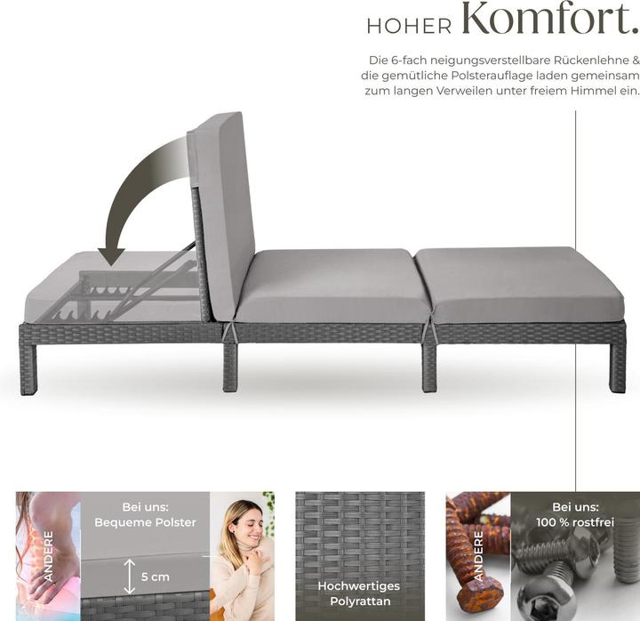 Image du produit tectake Sofia (196 cm)