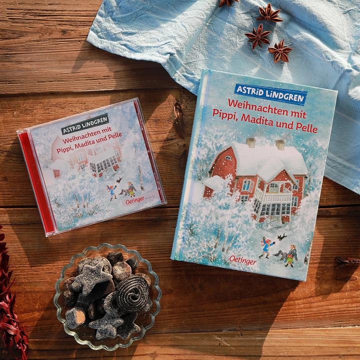Produktbild Weihnachten mit Pippi, Madita und Pelle (Deutsch, Astrid Lindgren, Katrin Engelking, Ilon Wikland, 2022)