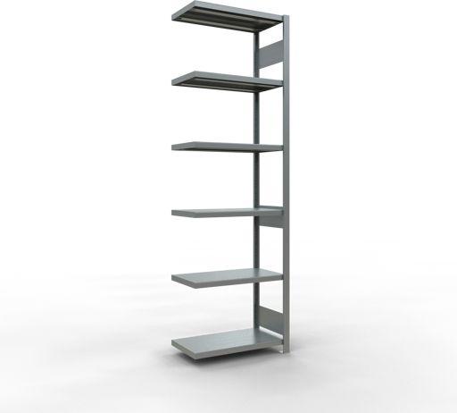 Stecksystem Anbauregal MULTIplus250 mit Längenriegel