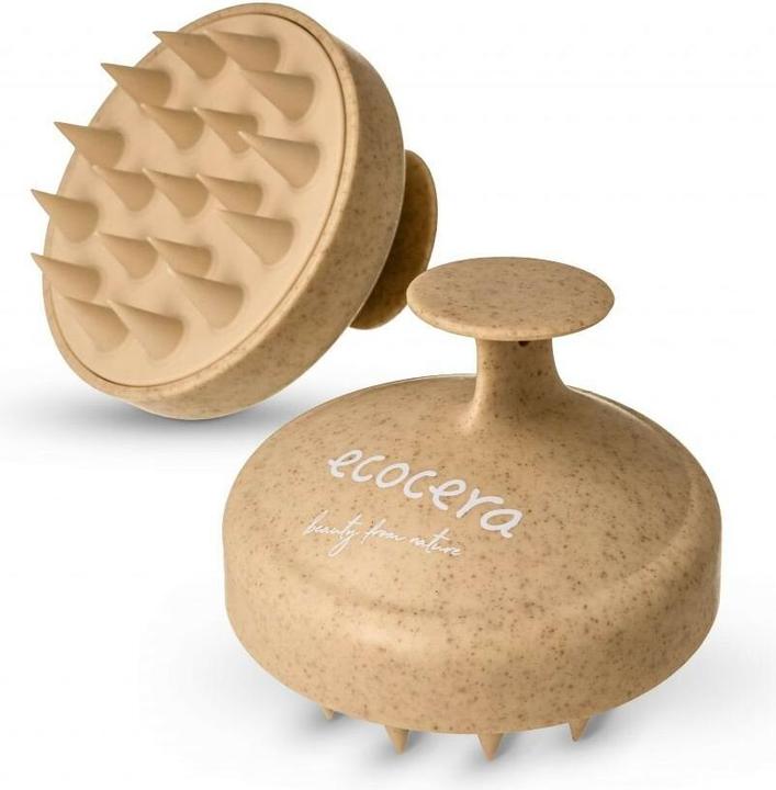 Actual product image Ecocera Medi Scalp Brush Beige