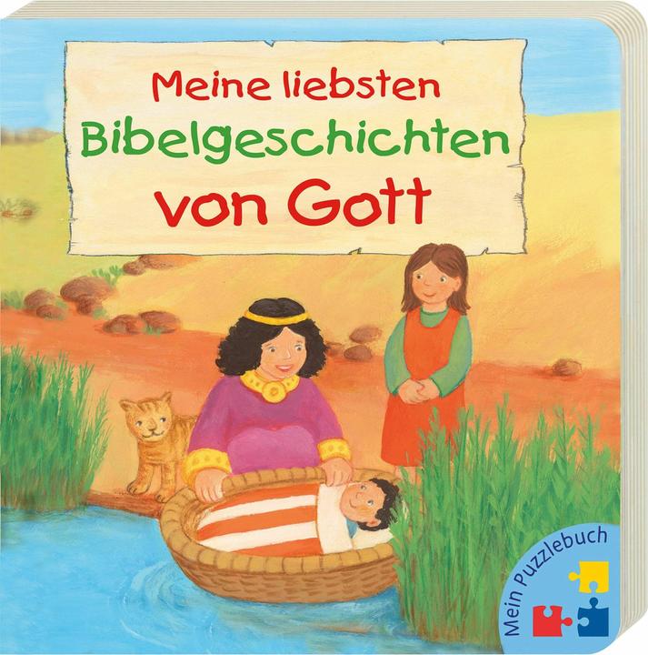 Actual product image Mein Puzzlebuch: Meine liebsten Bibelgeschichten von Gott (German, Reinhard Abeln, 2022)