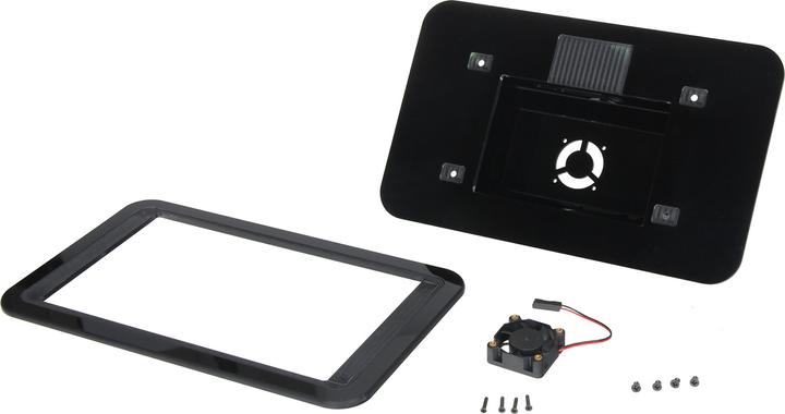 Produktbild Joy-it Raspberry Pi 4B Gehäuse für 17,80cm (7") Touchscreen Display