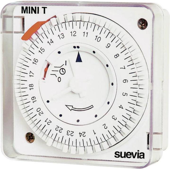 Image du produit Suevia Horloge programmable analogique Practic sans réserve de marche
