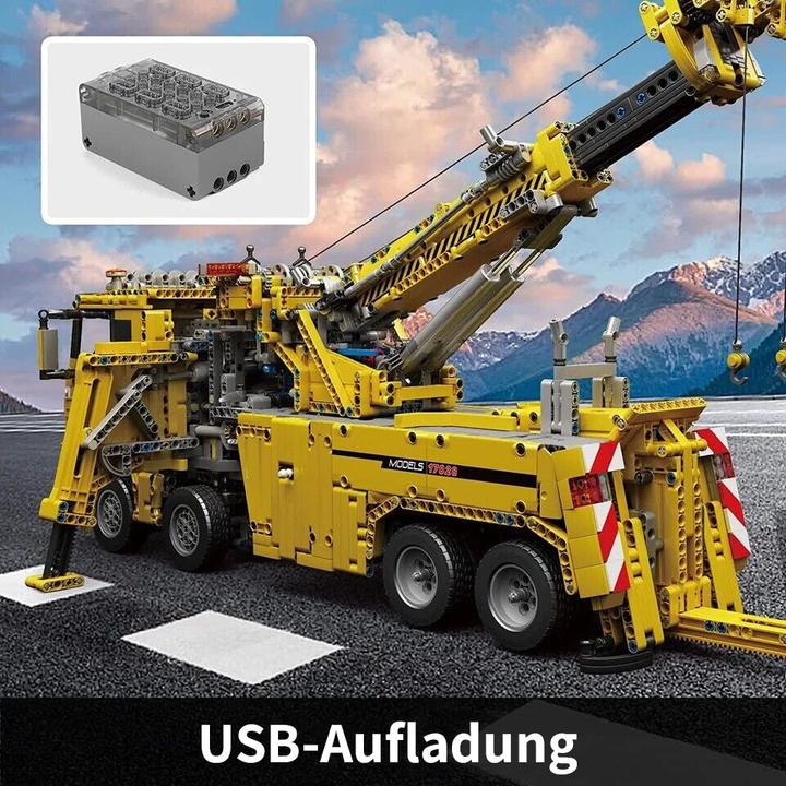Produktbild Mould King Feuerwehr Abschleppfahrzeug