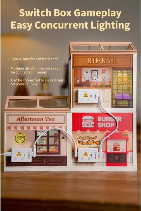 Image du produit Robotime Leisurely Cheers Bar