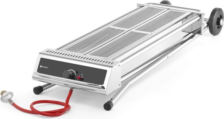 Actual product image Hendi Gas Grill Power Grill Xenon-Pro Stainless Steel 1120x410x9 (7.50 kW)