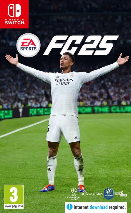 Actual product image EA Games EA Sports FC 25 (Nordic) (Switch, Switch Lite, Switch OLED, FR)