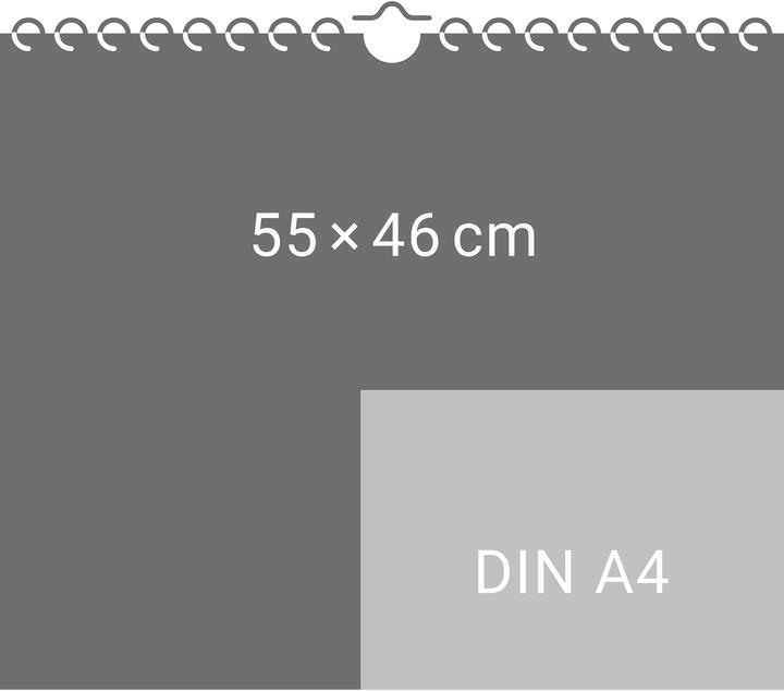 Produktbild Natur : Architektur Kalender 2026 (55 x 46 cm, Deutsch)