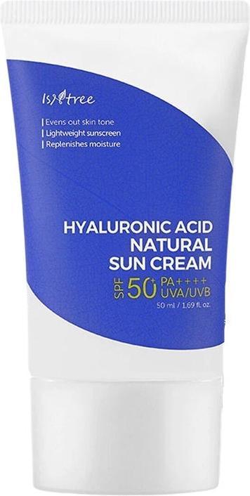 Isntree Hyaluronic Acid Natural Sun Cream (Sonnencreme Gesicht, SPF 50+, 50 ml)